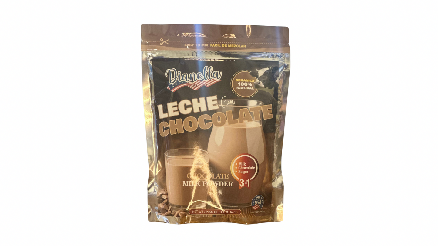 Leche con chocolate