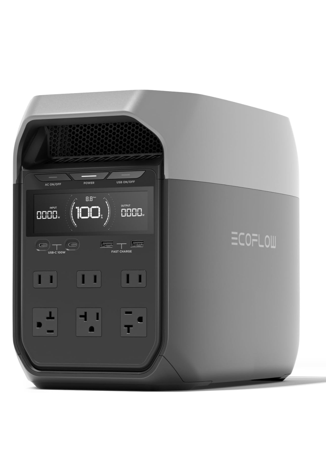 ECOFLOW Central eléctrica portátil DELTA 3 Classic 1024Wh, central eléctrica