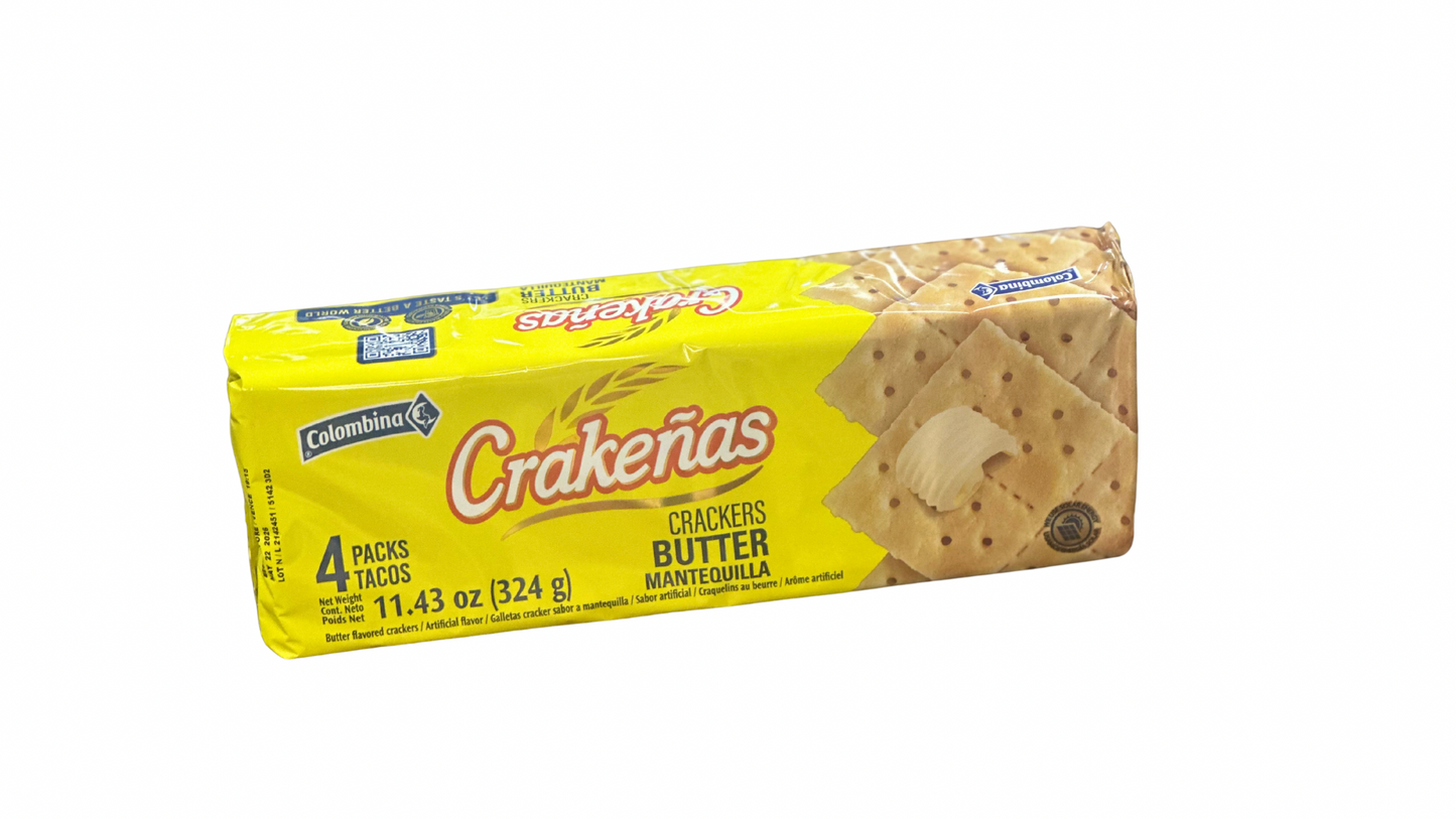 Crakeñas con sabor a mantequilla