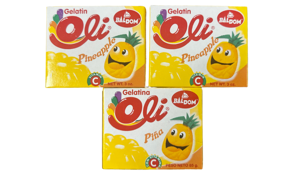 Gelatina Sabor a Piña