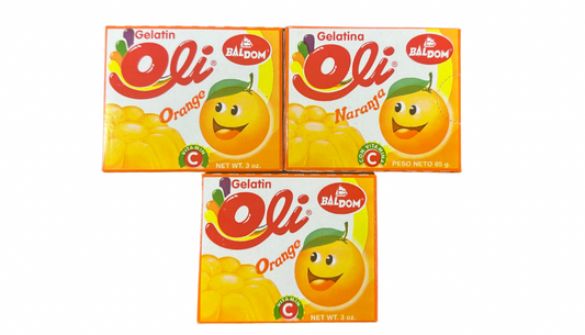 Gelatina Sabor a Naranja