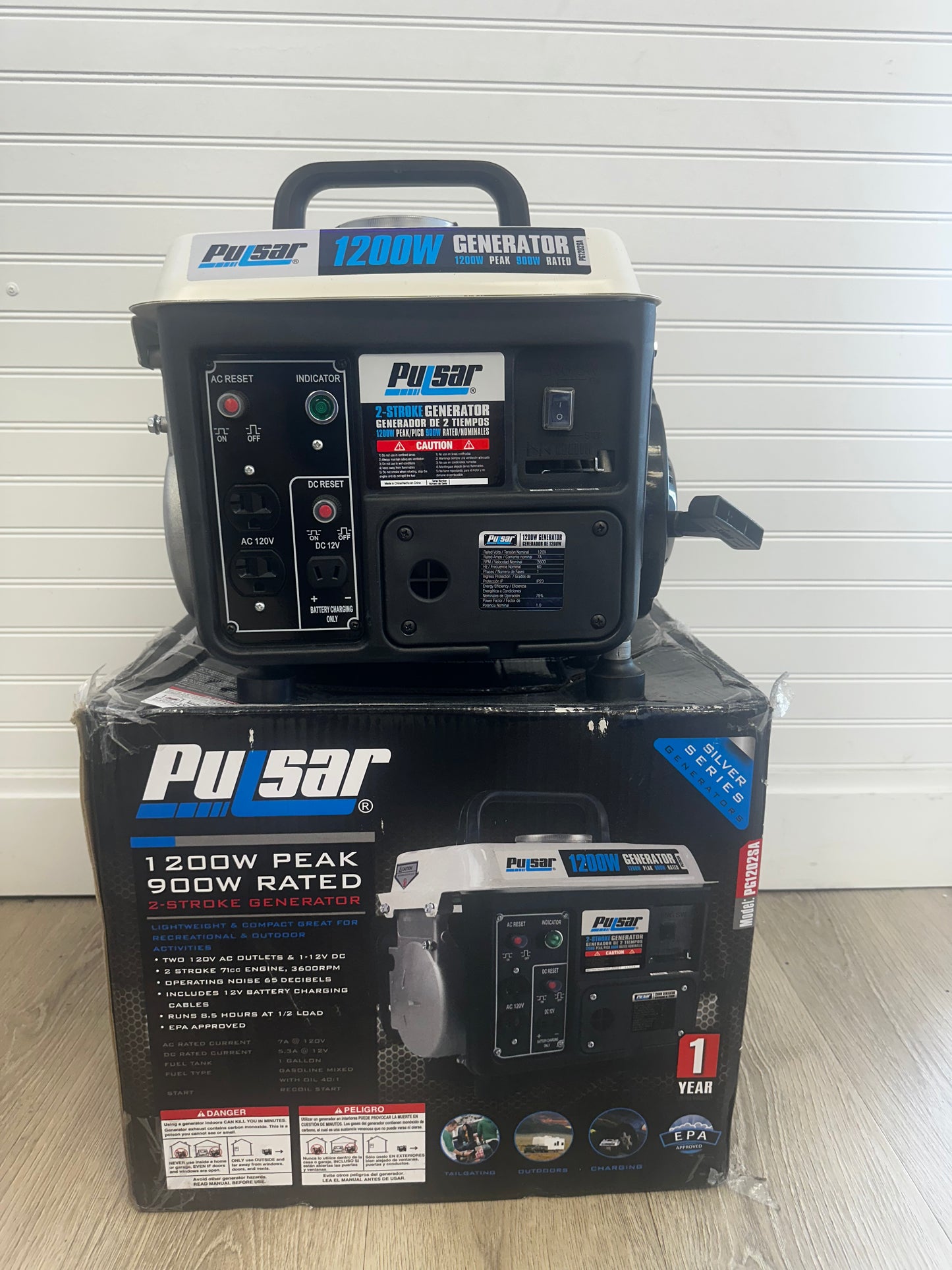 Planta electrica de gasolina